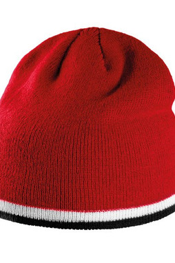 K-up KP515 - BONNET AVEC BANDE BICOLORE CONTRASTÉE
