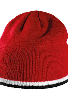 K-up KP515 - BONNET AVEC BANDE BICOLORE CONTRASTÉE