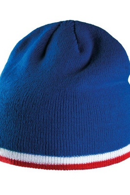 K-up KP515 - BEANIE HAT WITH BI-COLOUR BOTTOM BAND