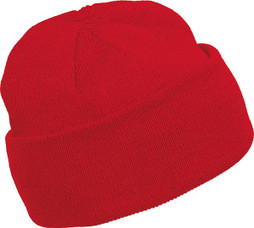 K-up KP031 - KNITTED TURNUP BEANIE
