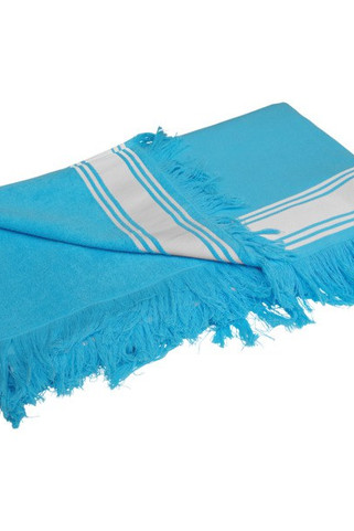 Kariban K128 - Serviette Fouta en Coton avec Franges Élégantes