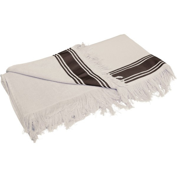 Kariban K128 - Serviette Fouta en Coton avec Franges Élégantes