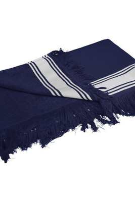 Kariban K128 - Luxury Cotton Fouta Towel with Terry and Fringe