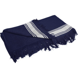 Kariban K128 - Luxe Katoenen Fouta Strandhanddoek met Franje