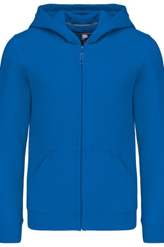 Kariban K455 - KINDER TRUI MET CAPUCHON MET RITS