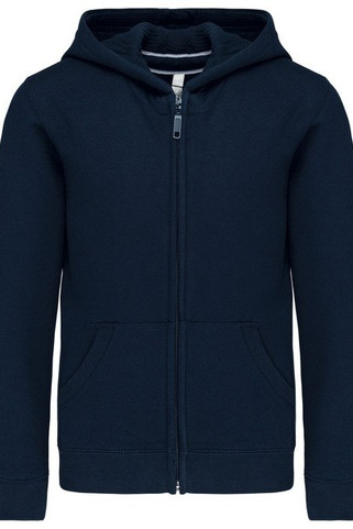 Kariban K455 - KINDER TRUI MET CAPUCHON MET RITS