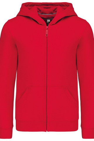 Kariban K455 - KIDS FULL ZIP HOODED SWEATSHIRT