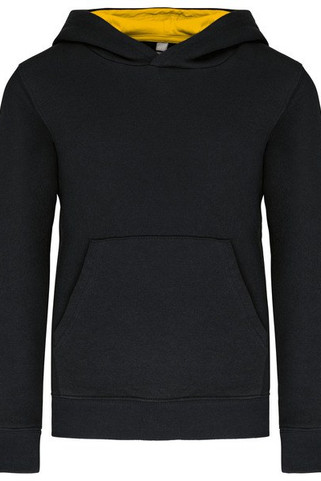 Kariban K453 - SWEAT-SHIRT CAPUCHE CONTRASTÉE ENFANT