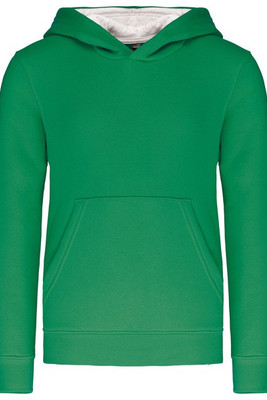 Kariban K453 - KIDS' CONTRAST HOODED SWEATSHIRT