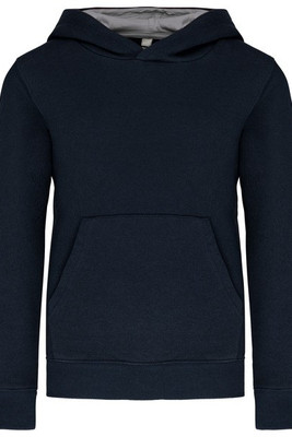 Kariban K453 - KIDS' CONTRAST HOODED SWEATSHIRT