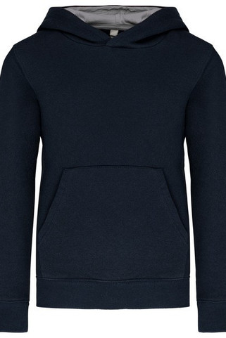 Kariban K453 - KINDER HOODED SWEATER MET GECONTRASTEERDE CAPUCHON