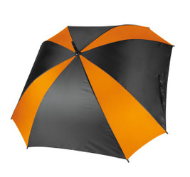 Kimood KI2023 - Durable Square Fiberglass Umbrella with Rubber Handle