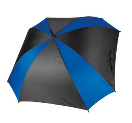 Kimood KI2023 - Durable Square Fiberglass Umbrella with Rubber Handle