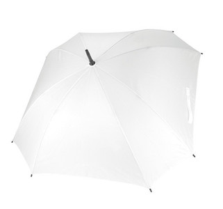 Kimood KI2023 - Durable Square Fiberglass Umbrella with Rubber Handle