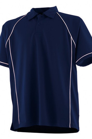 Finden & Hales LV370 - Performance Piped Polo Shirt