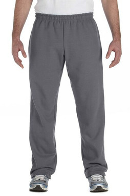 Gildan 18400 - Pantalon de survêtement à bas ouvert en et coton épais