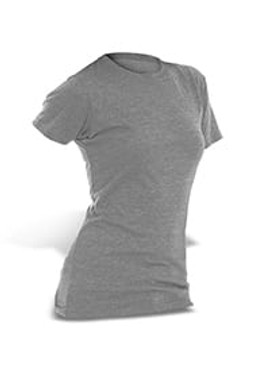 M & O Knits 3540 - T-SHIRT EN COTON FIN POUR DAMES