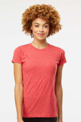 M & O Knits 3540 - T-SHIRT EN COTON FIN POUR DAMES