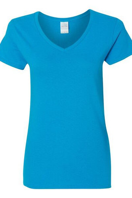 Gildan 5V00L - T-SHIRT COTON COL EN V