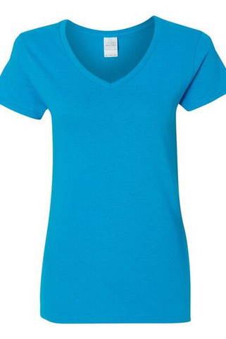 Gildan 5V00L - T-SHIRT COTON COL EN V