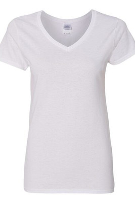 Gildan 5V00L - T-SHIRT COTON COL EN V