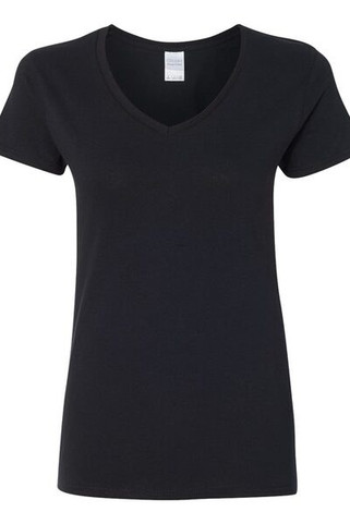 Gildan 5V00L - T-SHIRT COTON COL EN V