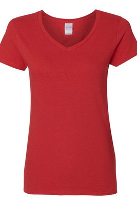 Gildan 5V00L - T-SHIRT COTON COL EN V