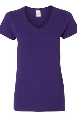 Gildan 5V00L - T-SHIRT COTON COL EN V