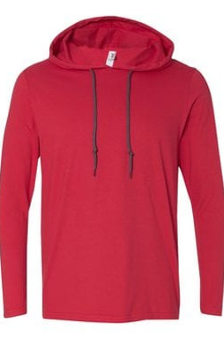 Anvil 987 - T-shirt à capuchon M/L