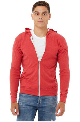 Bella B3939 - Unisex Triblend Light Hoodie