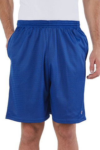 Champion S162 - Long Mesh Shorts with Pockets