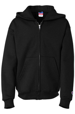 Champion S890 - Eco Youth Full-Zip Hooded Sweatshirt