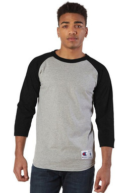 Champion T137 - T-shirt de baseball raglan