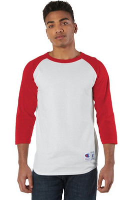 Champion T137 - T-shirt de baseball raglan