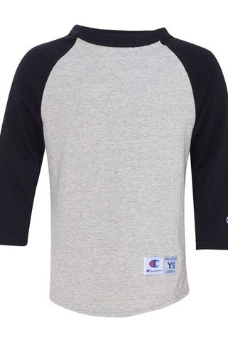 Champion T13Y - Youth Raglan Baseball T-Shirt