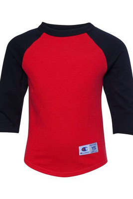 Champion T13Y - Youth Raglan Baseball T-Shirt