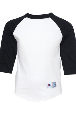 Champion T13Y - Youth Raglan Baseball T-Shirt