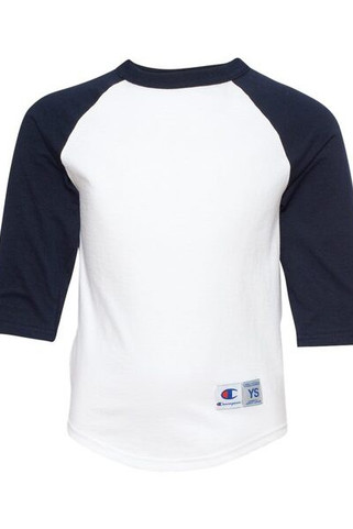 Champion T13Y - Youth Raglan Baseball T-Shirt