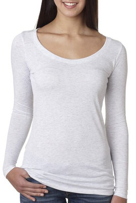 Next Level 6731 - Ladies' Triblend Long Sleeve Scoop