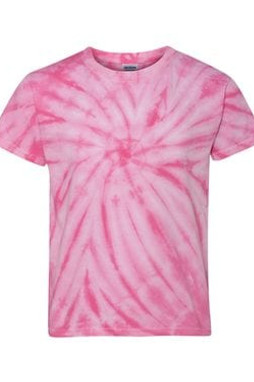 Tie-Dyed 20BCY - Youth Cyclone Vat-Dyed Pinwheel Short Sleeve T-Shirt