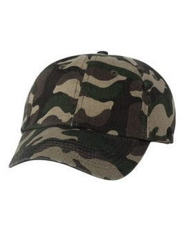 Valucap VC300A - Adult Bio-Washed Unstructured Cap