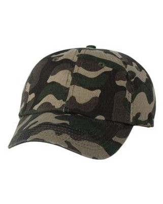 Valucap VC300A - Adult Bio-Washed Unstructured Cap