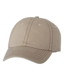 Valucap VC300A - Adult Bio-Washed Unstructured Cap