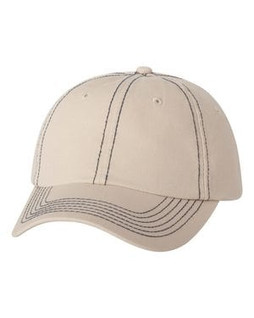 Valucap VC300A - Adult Bio-Washed Unstructured Cap