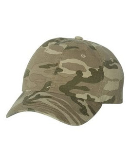 Valucap VC300A - Adult Bio-Washed Unstructured Cap