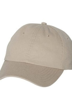 Valucap VC350 - Unstructured Washed Chino Twill Cap with Velcro®