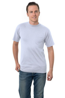 Bayside 3015 - Union-Made Short Sleeve T-Shirt with a Pocket