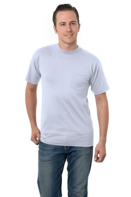 Bayside 3015 - Union-Made Short Sleeve T-Shirt with a Pocket