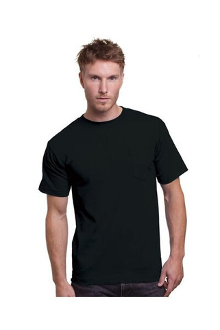 Bayside 3015 - Union-Made Short Sleeve T-Shirt with a Pocket