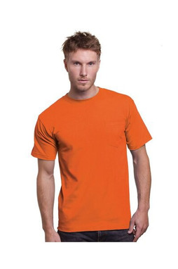 Bayside 3015 - Union-Made Short Sleeve T-Shirt with a Pocket